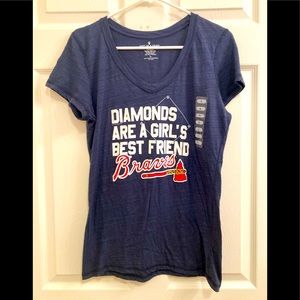 Ladies Atlanta Braves shirt - Large